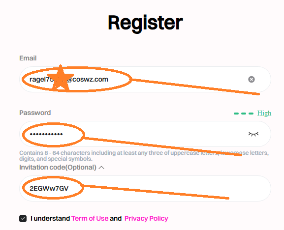 Código de referência da Coinstore