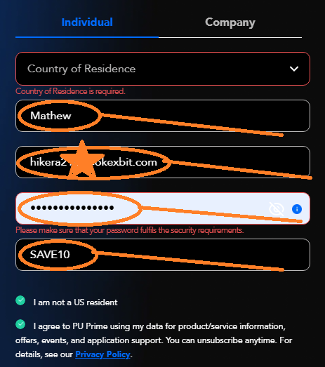 Puprime Referral Code
