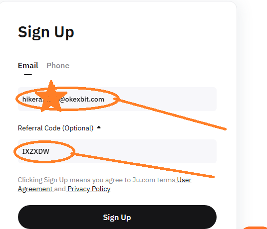 Ju.com Referral Code
