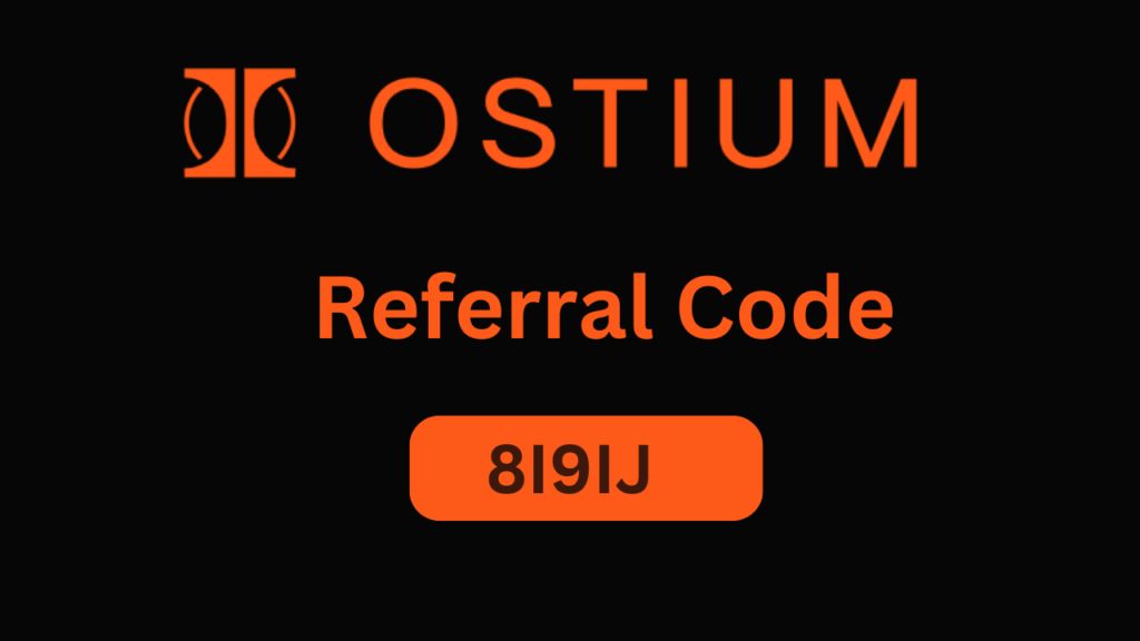 Ostium Referral Code "8I9IJ" – Get 20% Off Trading Fees Instantly