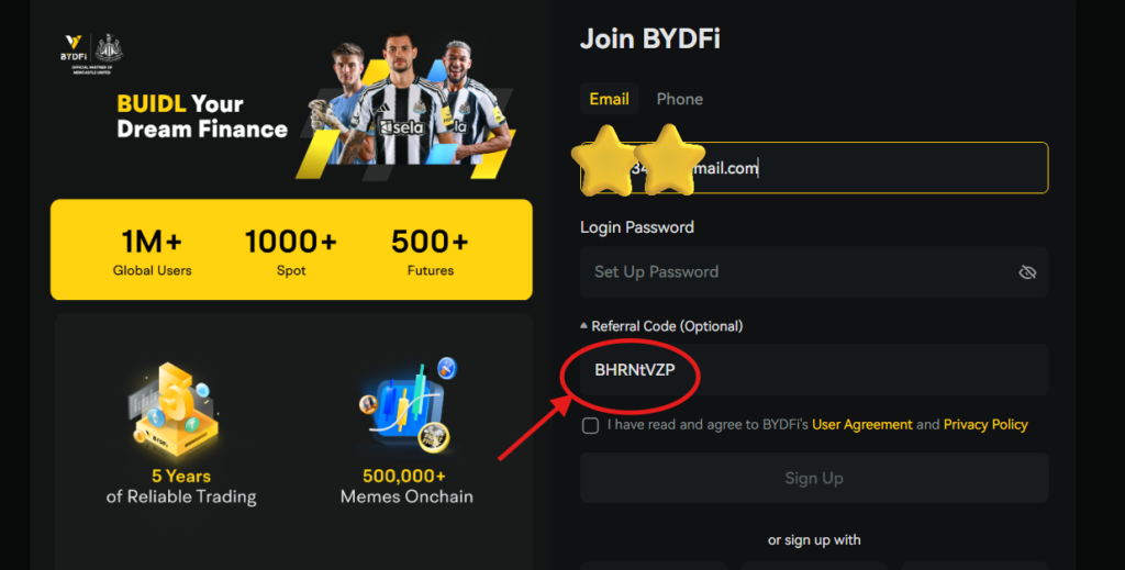 Código de convite BYDFi “BHRNtVZP” - Obtenha 10% de desconto na taxa de negociação e ganhe bônus de boas-vindas de até $8.100