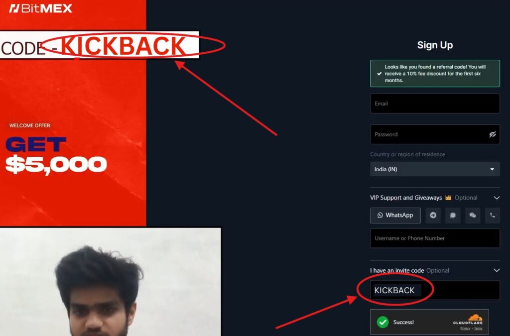 Bitmex Invite Code “KICKBACK” – Get 15% Off Trading Fees + Claim $5,050 Sign Up Bonus