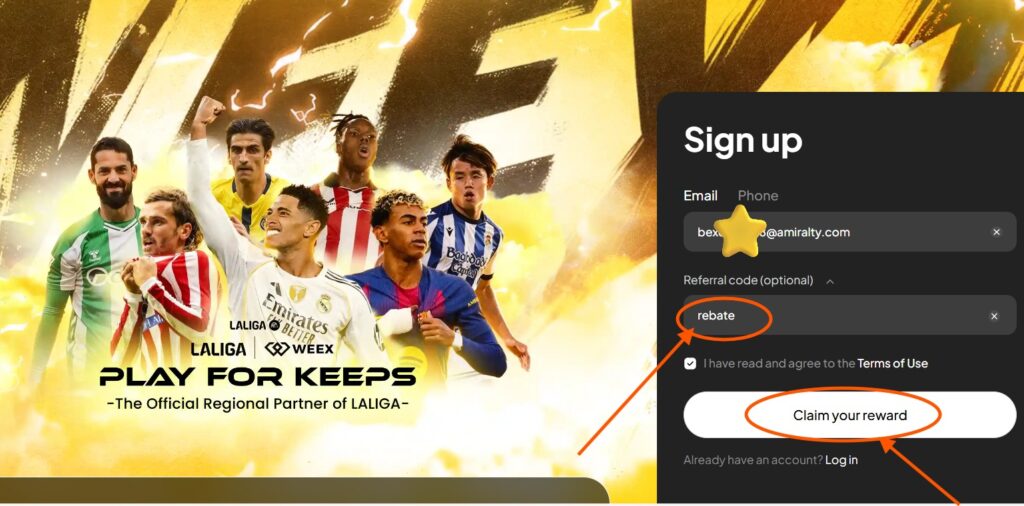 Weex Referral Code “rebate” – Get 20% Off Trading Fees Instantly