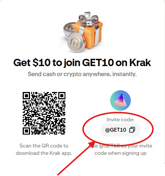 Krak App Referral Code “@GET10” - Erhalten Sie $10 gratis Bonus nach der Anmeldung