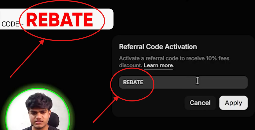 Erweiterter Exchange Referral Code “REBATE” - Erhalten Sie heute 10% Rabatt auf Handelsgebühren